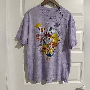Lauren Daigle Thank God I Do T Shirt Purple Size XL